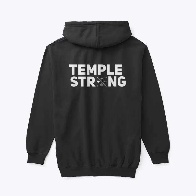 Temple Strong Zip Hoodie